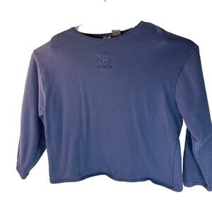 X Large Purple Cotton Sweatshirt  Yellowstone With Bear 27e